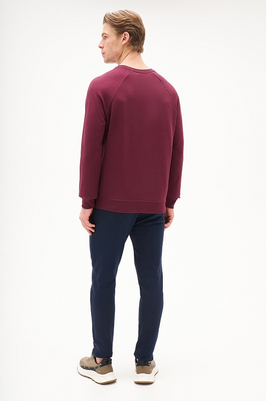 Свитшот однотонный с логотипом - G081SZ0820ART_OUTGRARDOSK25 Толстовка муж. (VR177, 2XL)