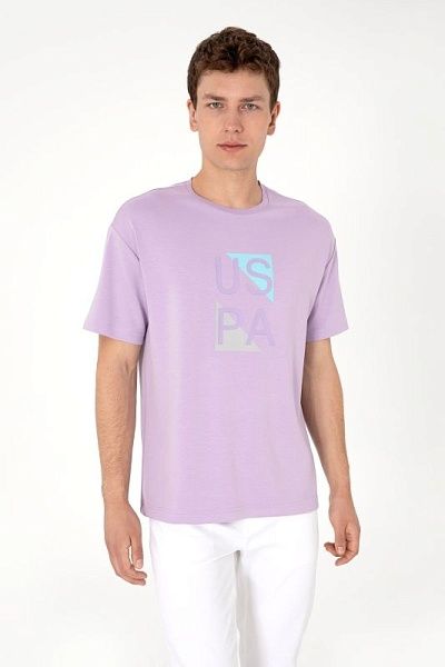 Футболка из хлопка с принтом - G081SZ0110GALIA Футболка муж. (VR034, XL)