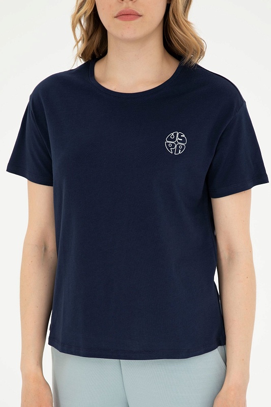 Футболка из хлопка - G082GL0110GOVE Футболка жен. (VR033, 2XS)