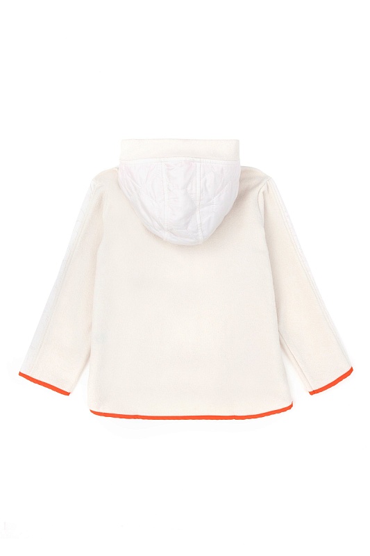 Толстовка флисовая с молнией на воротнике для девочек - G084SZ0820NEVAKIDS Толстовка жен. детс. (VR049, 4_5)