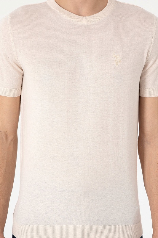Футболка из смесовой вискозы с логотипом - G081SZ0TK0FORLA_IY25 Кофта муж. (VR071, XS)