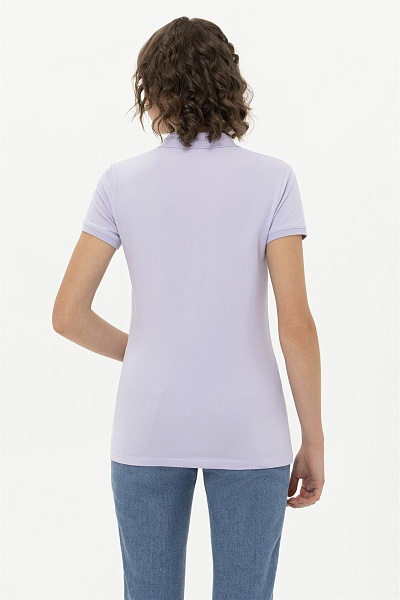 Футболка-поло из хлопка - G082SZ0110TP0122-OML Футболка жен. (VR034, XS)