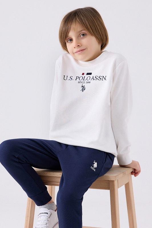Свитшот и спортивные брюки для мальчиков - G083SZ0HF0US1936 Костюм дом. муж. детс. (VR071, 4_5)