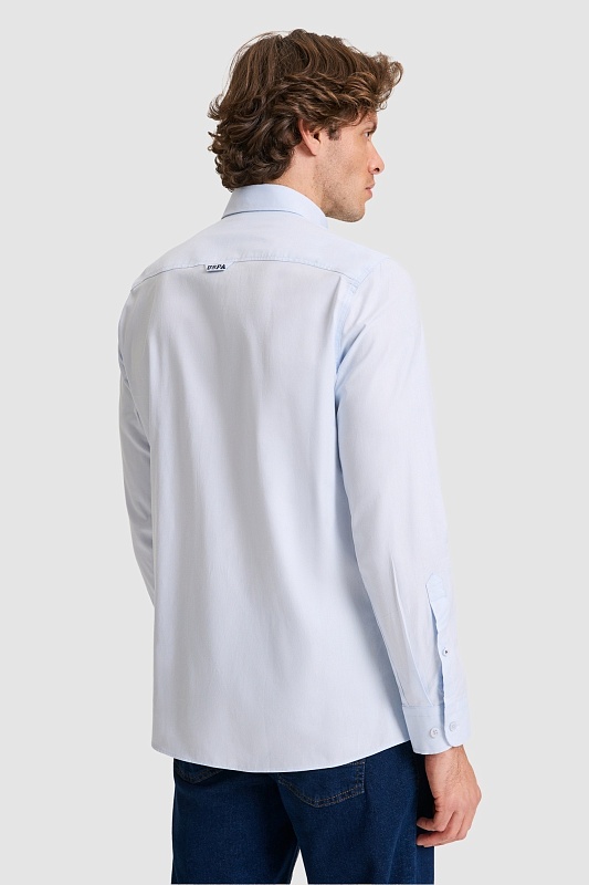 Рубашка из хлопка - G081SZ0040CEDRO026Y Сорочка муж. (VR003, M)