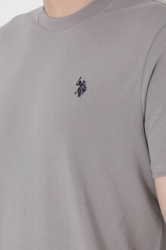 Футболка из хлопка с логотипом - G081SZ0110TS01IY025 Футболка муж. (VR080, 4XL)
