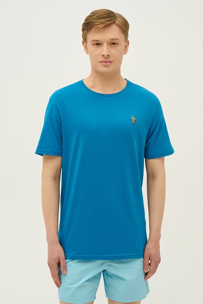 Футболка базовая с логотипом - G081SZ0110TS01IY022-R Футболка муж. (VR102, 3XL)