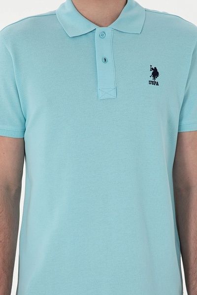 Футболка-поло из хлопка с логотипом - G081SZ0110TP04IY025 Футболка муж. (VR007, L)