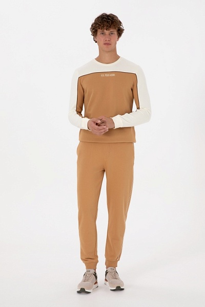 Спортивные брюки на манжетах - G081SZ0OP0E_GERTANA Брюки спорт. муж. (VR015, L)