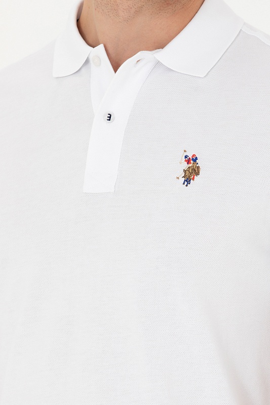 Футболка-поло из хлопка - G081SZ0110TP10IY024 Футболка муж. (VR013, M)