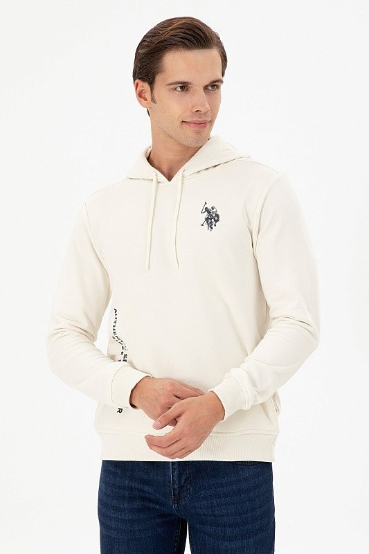 Худи с вышитым логотипом и надписью - G081SZ0820DOLG_E Толстовка муж. (VR071, XL)
