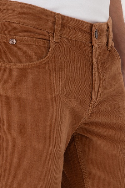 Вельветовые брюки зауженные - G081SZ0780CORDUROY25K Брюки муж. (VR233, 34, 34)