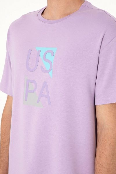 Футболка из хлопка с принтом - G081SZ0110GALIA Футболка муж. (VR034, XL)