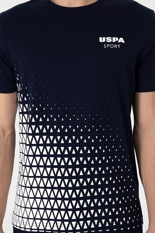 Футболка из хлопка с принтом - G081SZ0110S_ZENAX Футболка муж. (VR033, 2XS)