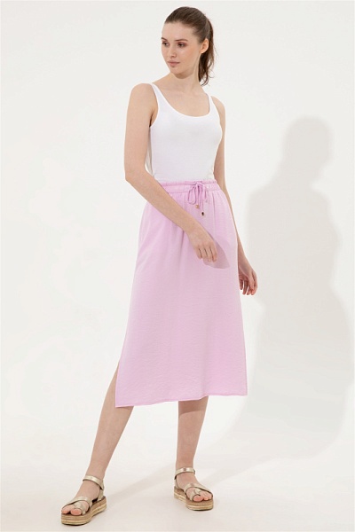 Юбка миди на кулиске - G082SZ0980EVELIN Юбка жен. (VR211, 34)