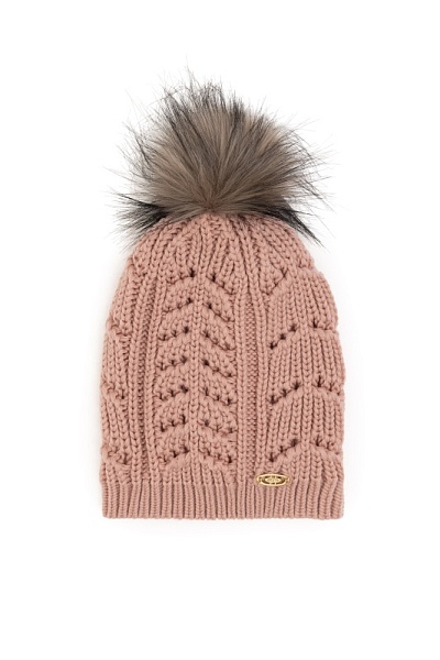 Шапка вязаная с помпоном - A082SZ0DH0ZEMHE Шарф жен. (VR047, 1)