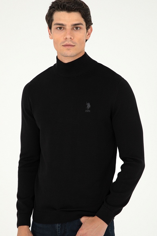Водолазка из хлопка с воротником-стойка - G081SZ0TK0YBS_BSK24 Кофта муж. (VR046, XS)