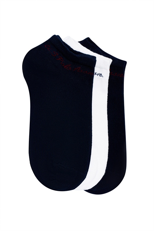 Носки короткие, 3 пары - A082SZ013P02OCORASK21-3 Носки жен. (VR013)