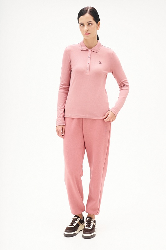 Поло с длинным рукавом из хлопка - G082SZ0820ART_TPG_SK025 Толстовка жен. (VR221, XS)