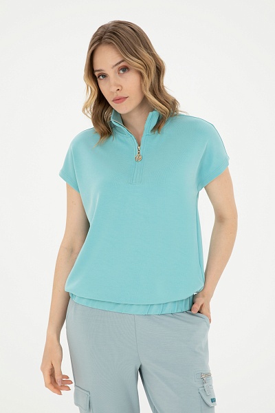 Толстовка с коротким рукавом без капюшона - G082SZ0110PALEY Футболка жен. (VR090, XL)